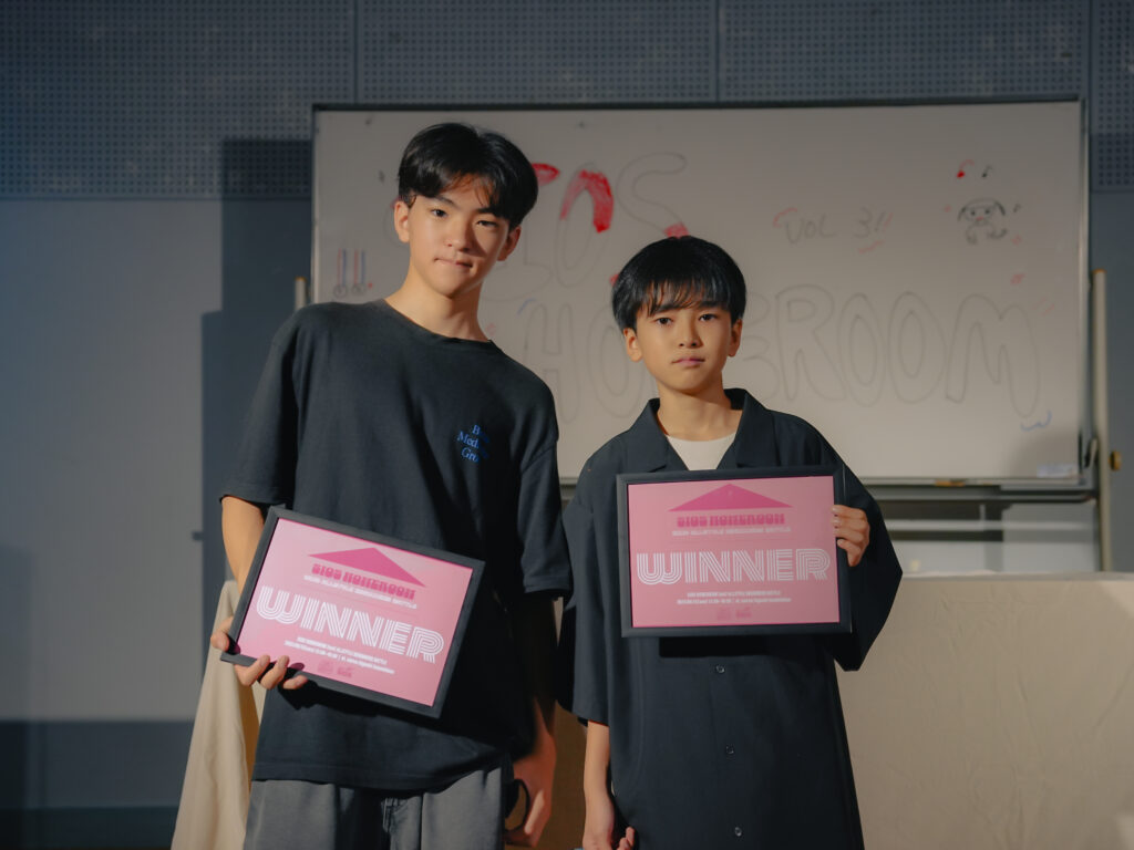 兵庫県西宮市の鳴尾東公民館にて、studioSIOS主催のストリートダンスバトルでの優勝結果